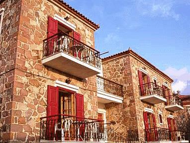 The Schoolmistress With The Golden Eyes, Studios & Rooms Mithimna Exterior foto